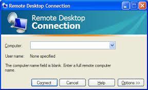 If you have been set up to access your work PC for Remote Desktop, Click on Remote Desktop icon. 4.