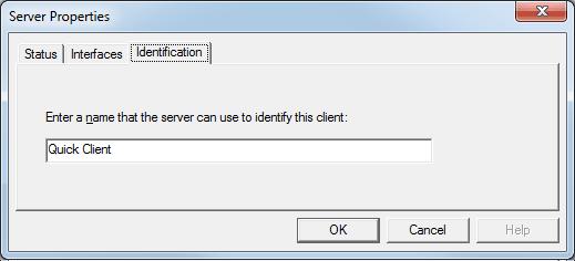 Visual/Operational Changes When the OPC Quick Client adds, connects, or disconnects a server connection, there will be a change in its