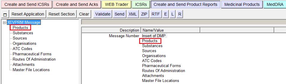 5) Type in the message number you wish to assign to your XEVPRM, then press "Enter" on your keyboard: 6) Expand the tree-view area by clicking on the "+" sign (see screenshot above) and