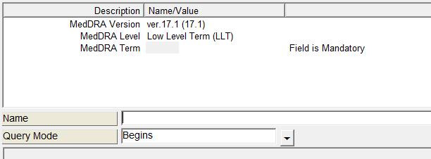 Select your query mode and type in the requested value