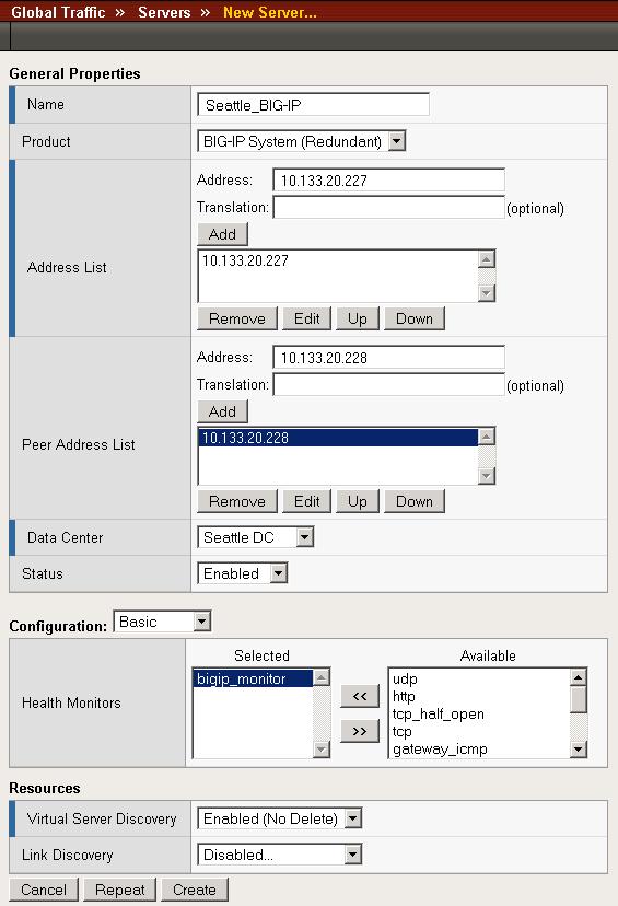 Deploying the BIG-IP GTM for VMware ESX Server multi-data center deployments Figure 3.