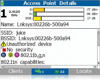Access Point Details Quickly identify AP configuration problems.