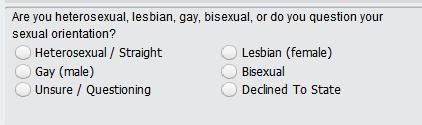 Demographics tab Many of these questions are required for California State Reporting. This section is not optional.