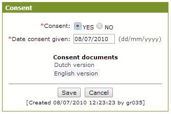Study workflow STEP 3 Consent If patient is eligible, s/he needs to sign consent form. Usually hard copy of consent form needs to be filled-in, signed and kept in Study folder throughout the Study.