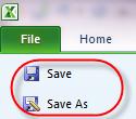 Saving Essbase Files in Smart View Saving Ad