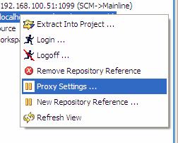 7.0 SpectrumSCM Proxy for Eclipse The SpectrumSCM Proxy provides enhanced performance for file-based operations like checkout and extract in bandwidth constrained network environments.