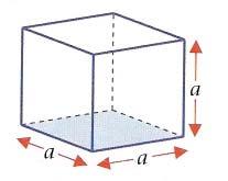 x area of base + total area of vertical faces Volume = area of base x vertical height = area of base x h Example - Calculate