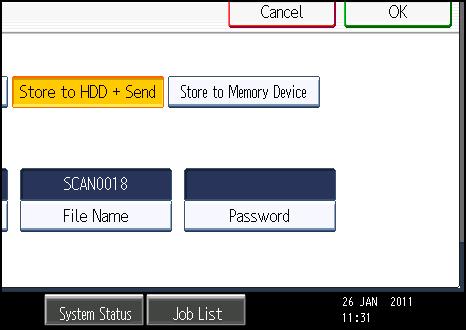 Basic Procedure for Saving Scan Files on a Removable Memory Device Basic Procedure for Saving Scan Files on a Removable Memory Device Use the following procedure to save scan files on a removable
