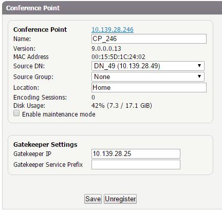 Configuring conference points MCUs and/or Equinox Media Servers in Equinox Management.
