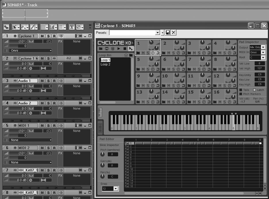 BONUS CHAPTER } Using MIDI to Play Cyclone Everything about Cyclone can be controlled via MIDI.