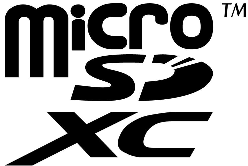 microsdxc Logo is a trademark of SD-3C, LLC.