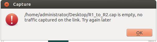 Under the Capture option, set the desktop for Working directory for capture files: by clicking the button on the right and choosing Desktop. After you set up the working directory, repeat Step 1.