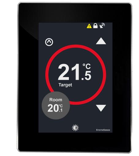 Product sheet TH6.201 Type SRT-50 SRT-50 Slimline Touchscreen Thermostats The SRT-50 series smart thermostats offer a modern flush mounted slim design look for heating or cooling control.