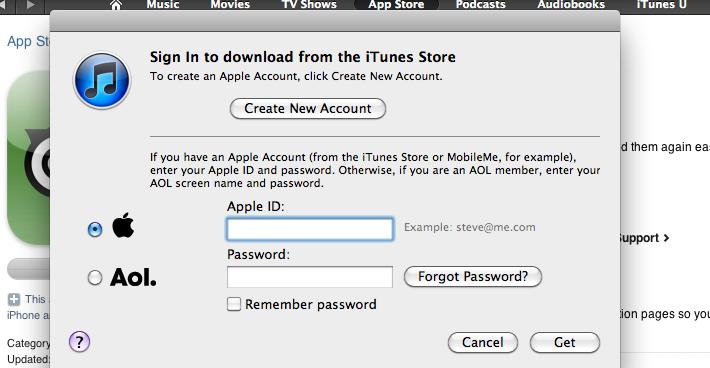 Step 3 You will be asked to sign in to the itunes