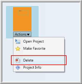 Managing Your Projects and Images 3.
