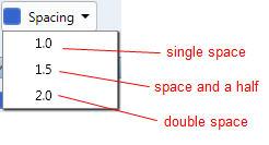 Designing Your Project Resize a text box To resize a text box, click to select the box, and drag the blue line to make the box larger or smaller.