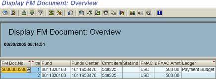 Step 3: in this example, we chose the FM document 2 3 General Ledger Account Documents FI_GU_310 v5 22 The number of documents