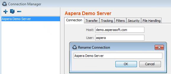 Select Create a standard connection for all connections that do not use the Aspera Transfer Service (ATS) to connect to cloud storage.