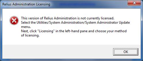 Licensing Relius Administration Licensing for Relius Administration must be renewed at each