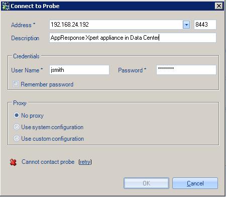 Cascade Pilot: Viewing AppResponse Xpert Data AppResponse Xpert RPM Integration Version 2 Getting Started Guide After you download, install, and run the Cascade Pilot application, you need to create