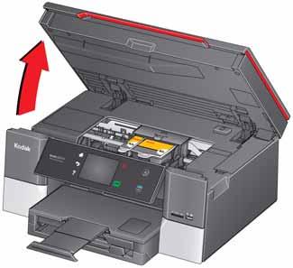 Replacing ink cartridges KODAK HERO 9.1 All-in-One Printer Your printer uses black and color ink cartridges.
