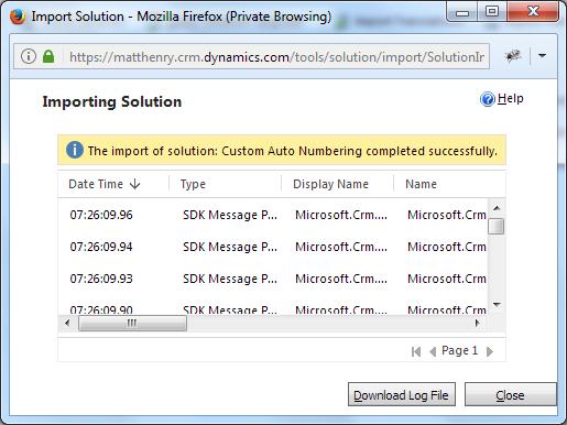 Click on Close after successful completion message is displayed Once you import