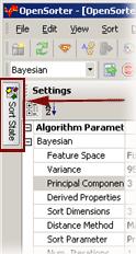 OpenSorter Basics To hide a panel: Click the push pin in the top right corner