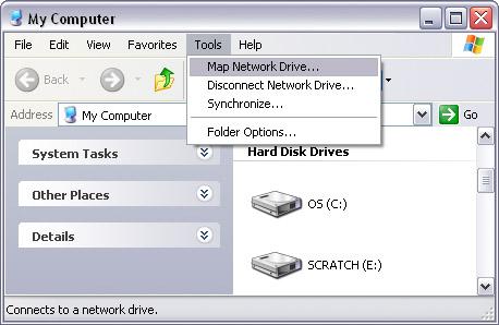 5.1.2 Mapping a Network Drive For a more convenient access, we recommend mapping the LAN disk as a network drive.