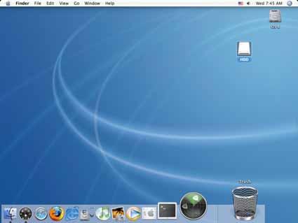 3.2 Installation on a Mac using USB If you modify the partitions or file system when the drive is connected via USB, keep in mind that the LAN disk is only able to access the first partition and only