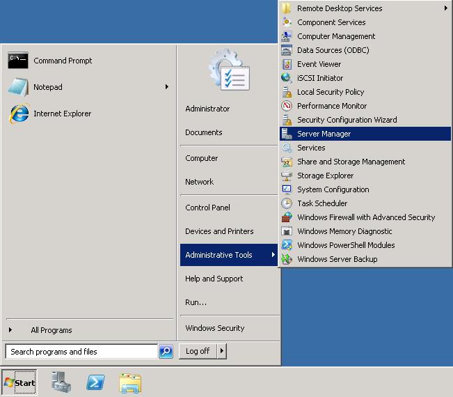 Installing onto Windows Server 2008 R2, 2008 R2 SP1 To install Microsoft.NET Framework 3.