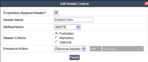 The completed Request Headers form is shown below. Note that the Direction column says IN. 8.4.3.