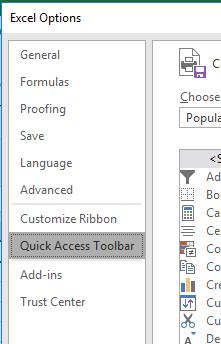 Go to the File tab and click on Options (located in the left-hand column). A new window will appear. 2.