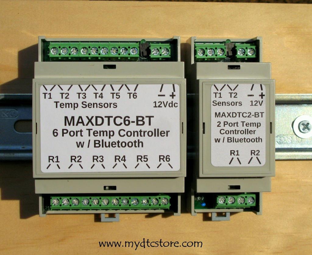 MAXDTC-BT Family User Manual Description The MAXDTC-BT is a fully programmable industrial temperature controller.