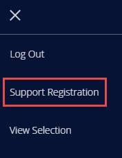 26 OnCommand Cloud Manager 3.0 Installation and User Guide 2. Enter your NetApp Support Site user name and password, and then click Register.