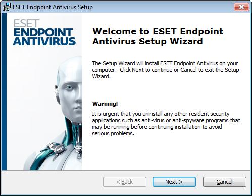 2. Installation Once you launch the installer, the installation wizard will guide you through the setup process. Important: Make sure that no other antivirus programs are installed on your computer.