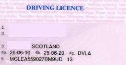 B25, B26, B27 If yes complete B26 with Passport number and B27 with country of issue. B28, B29 & B30 If yes please complete B29 with Driving Licence Number and B30 with country of issue.