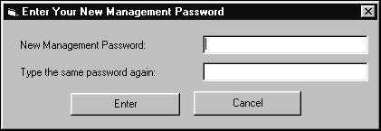 ADVANTECH Management Software Setup Passwords Passwords protect your data from unauthorized user access. The first time you launch the Management Software you are prompted to enter an Owner ID.