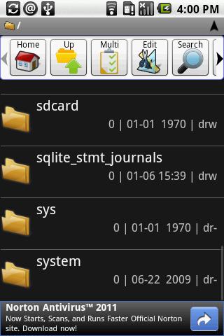 5. After installed Astro File Manager