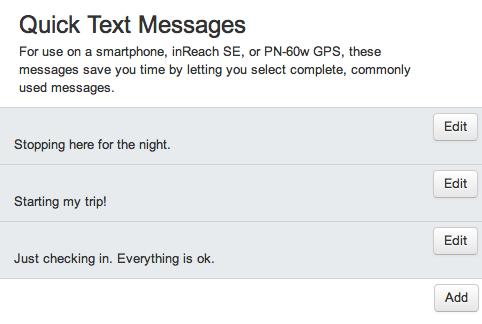 Quick Text Messages Quick Text messages are a great shortcut so you don't have to repeatedly type commonly used phrases and replies.