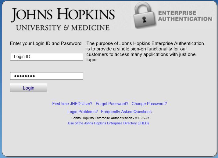 Requesting an Inventor Portal Account If this is your first time accessing the Johns Hopkins Technology Ventures (JHTV) Inventor Portal you will need to set up an account within the system.