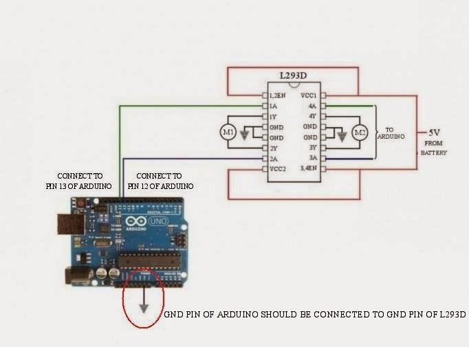 Control DC Motor Direction Using L293D Motor Driver and Arduino L293D is a popular motor driver. It is special by its high current and voltage rating. Each L293D can be used to control two motors.