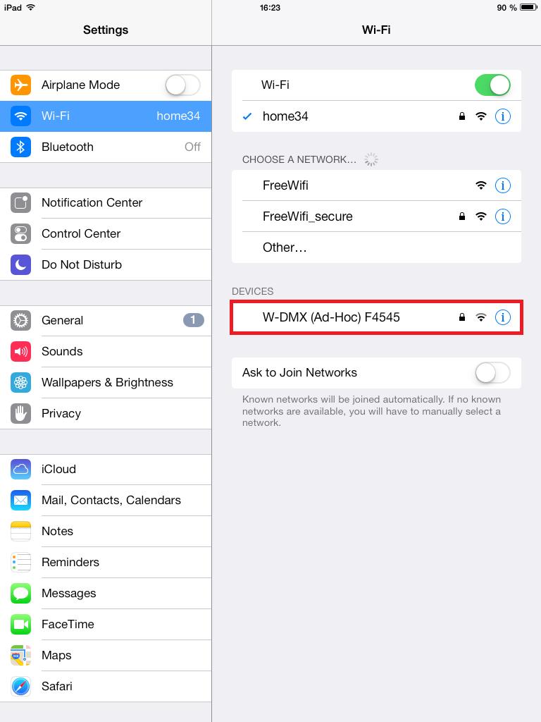CHANGE THE IP ADDRESS ON IOS SYSTEM Go to the Settings. Click on Wi-Fi.