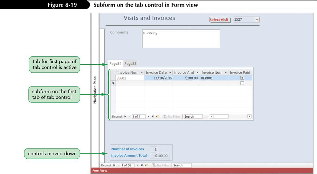 Creating a Tabbed Form Using a Tab Control