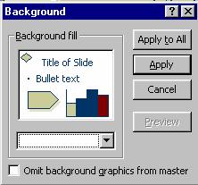 LESSON 3: FORMATTING A PRESENTATION OBJECTIVES: Create a user-defined background. Apply templates. Change slide color schemes. Format text. Utilize the Slide Master.