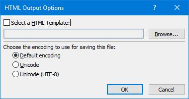 4. Here, you can save the export steps: Default encoding Here, you can save the