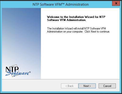 Installation Prior to installing NTP Software Administration Web Site, NTP Software recommends verifying that the installation server meets the requirements listed in the Requirements section of this