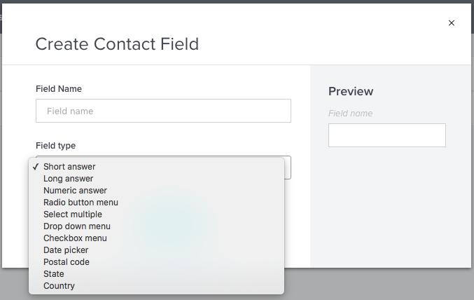 Managing Contact Fields In Emma every contact has an account with information tied to it, using the email address as the primary identifier.