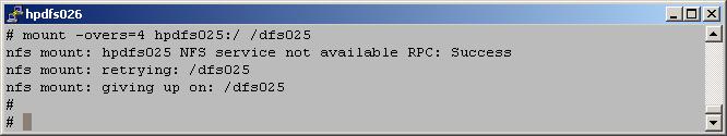 Enabling NFSv4 mounts on your HP-UX 11i v3 server By default, NFSv4 mounts are disabled on HP-UX 11i v3 servers.