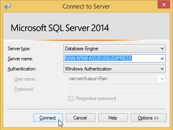 and generate database to Microsoft SQL Server from it. and SQL Server 04 will be used in this tutorial.