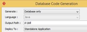 database. To generate database:. Go to Tools > DB > Generate Database.